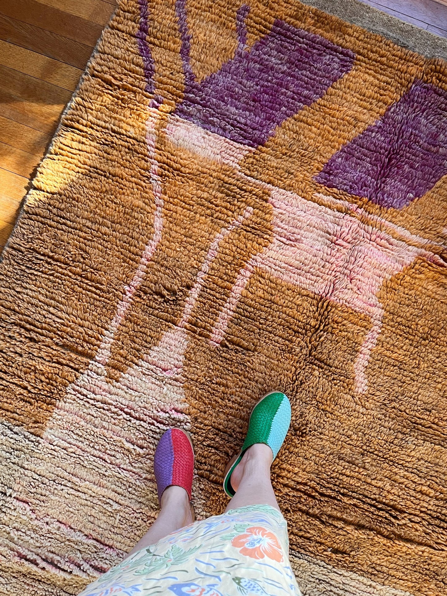 See Silva Moroccan Rug from Overhead