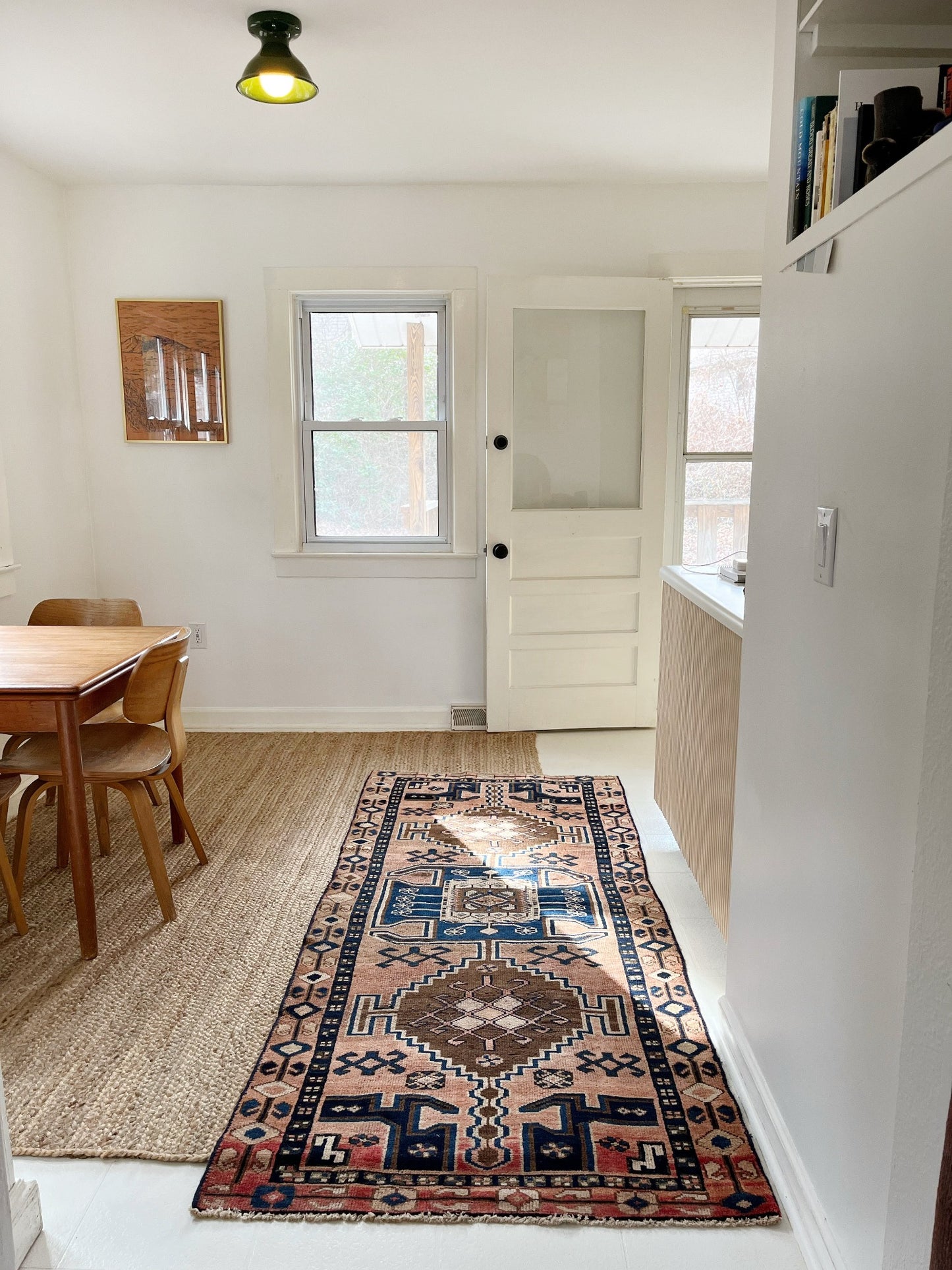 Manila Persian rug styled as a Runner Rug