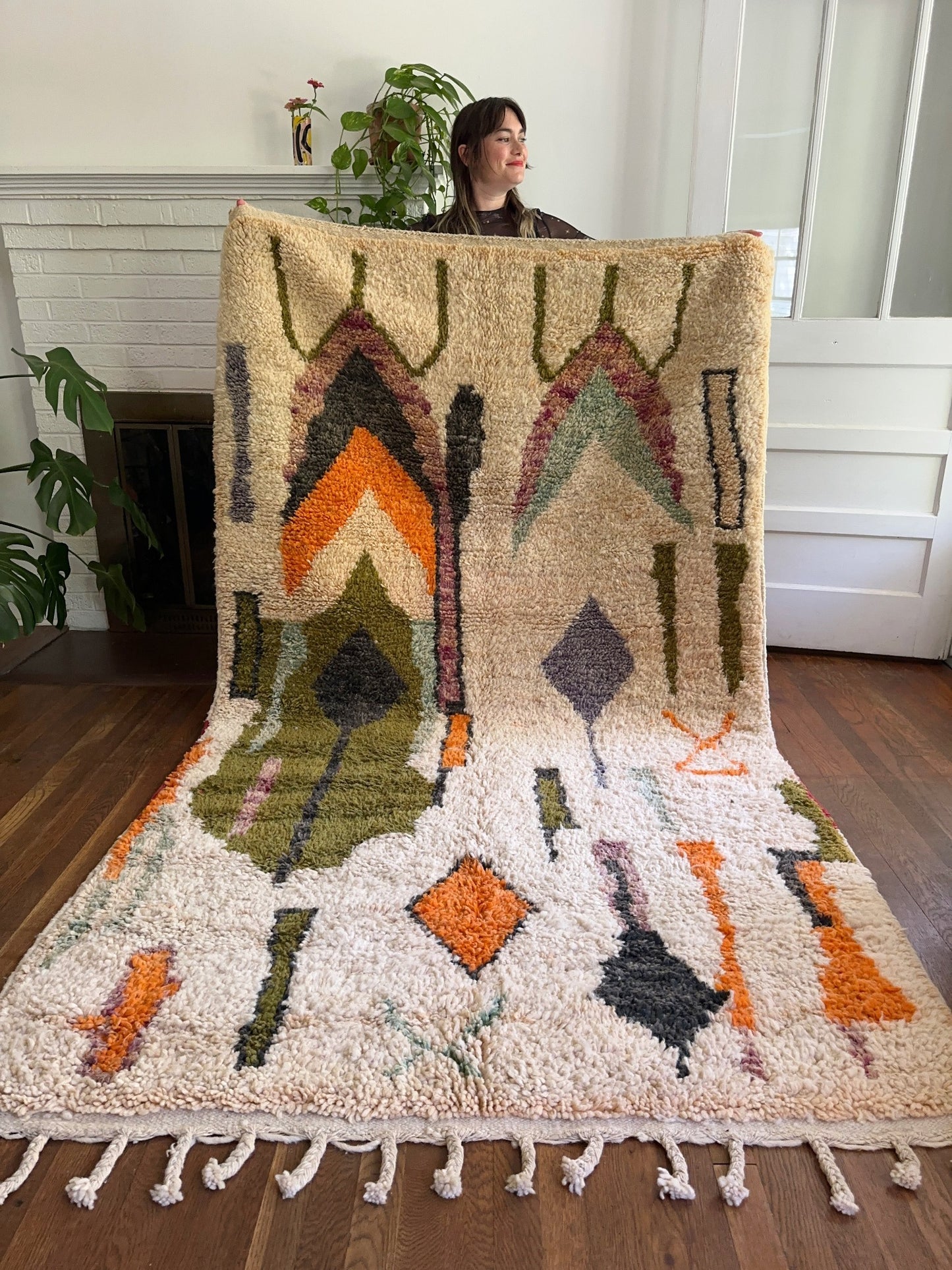 Shop Sungold Moroccan Rug