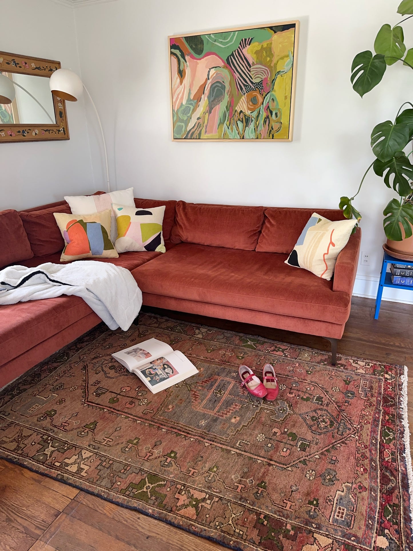 Jade Vintage Persian Rug