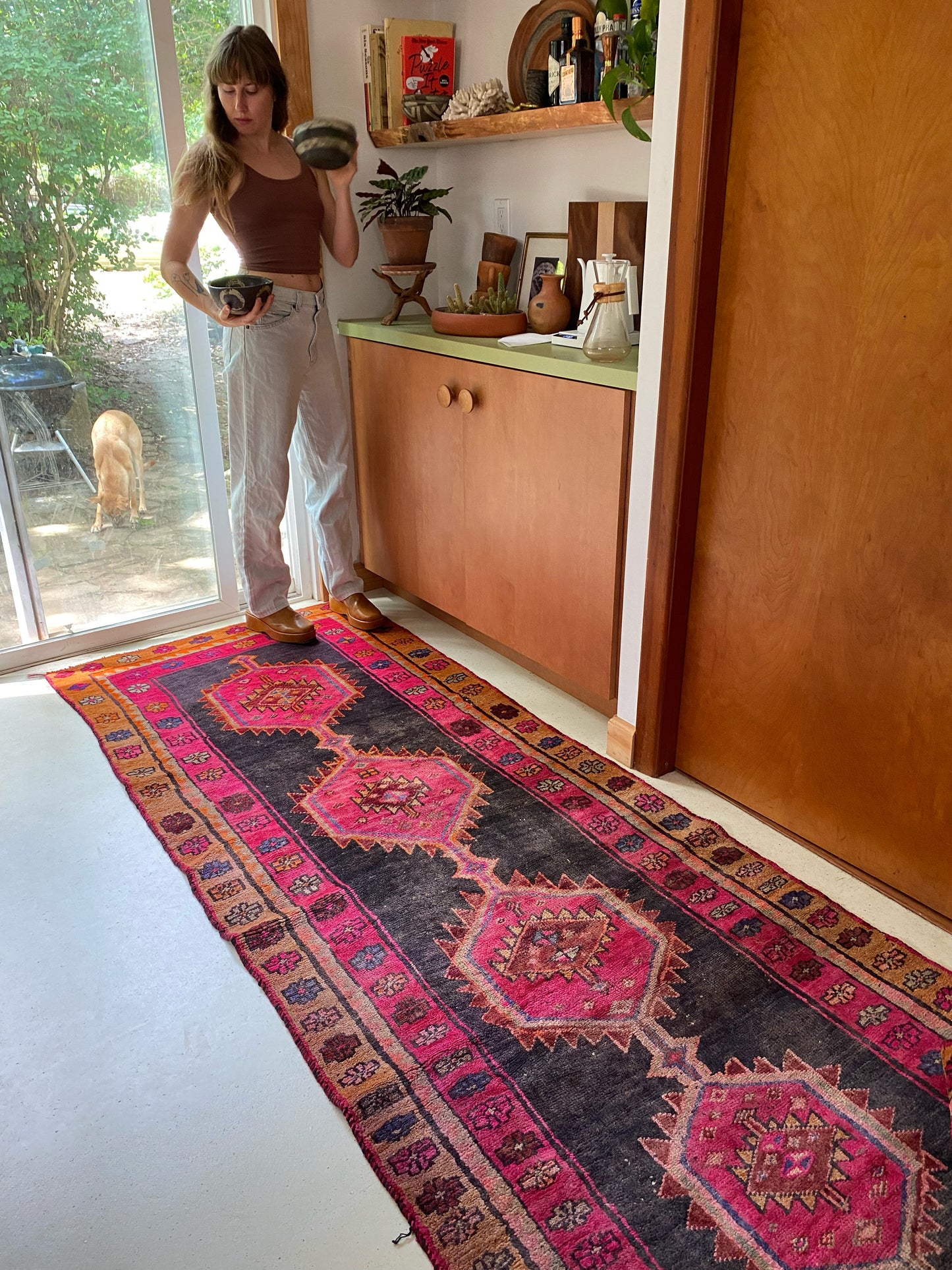 Stella Pink Persian Runner