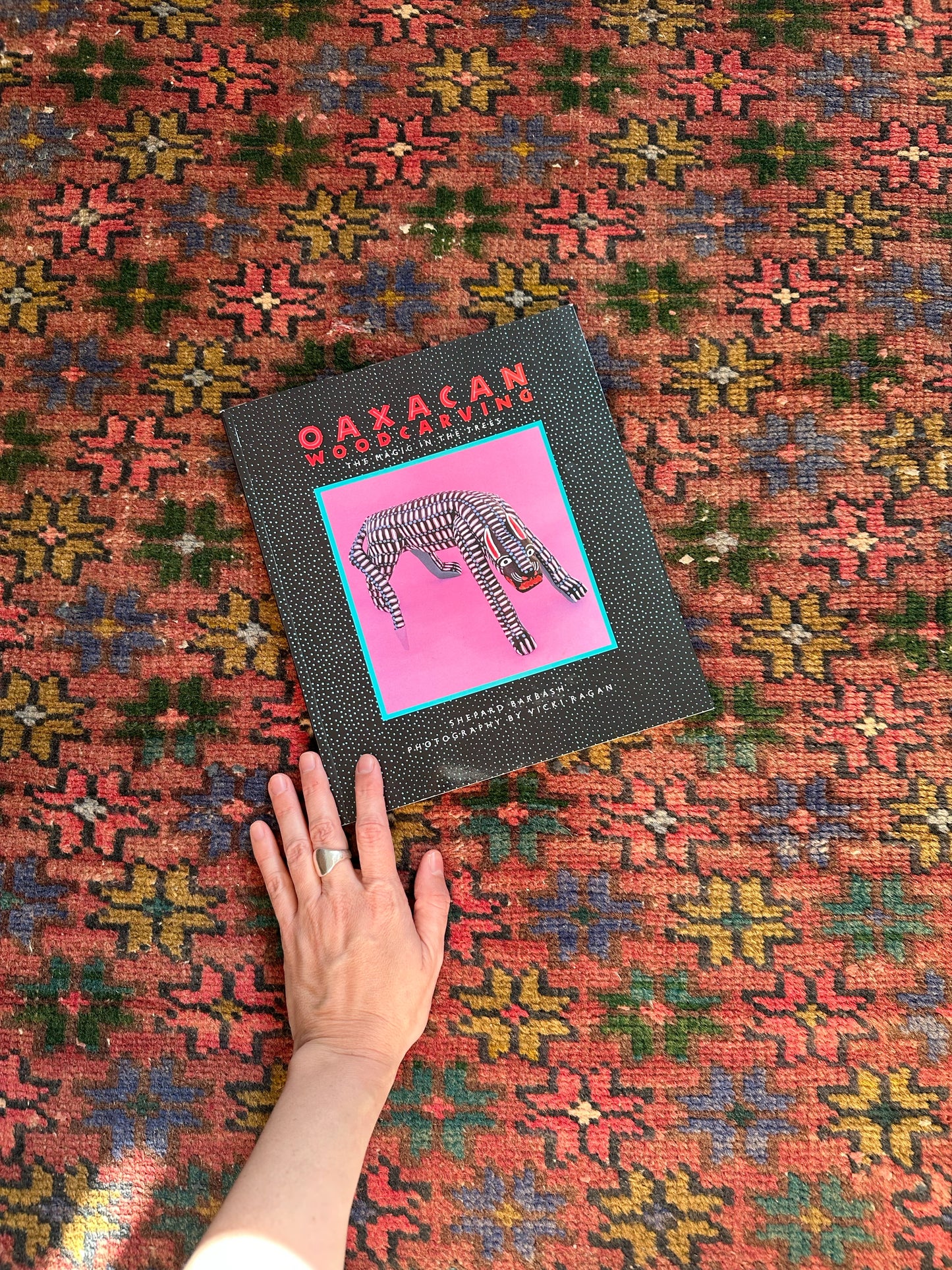 Kochia Floral Vintage Persian Rug