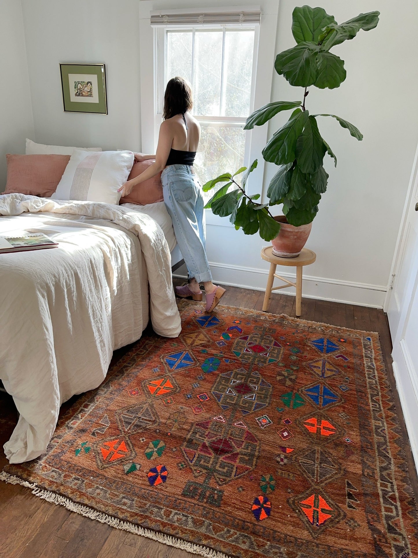 See Vintage Cedar Persian Rug