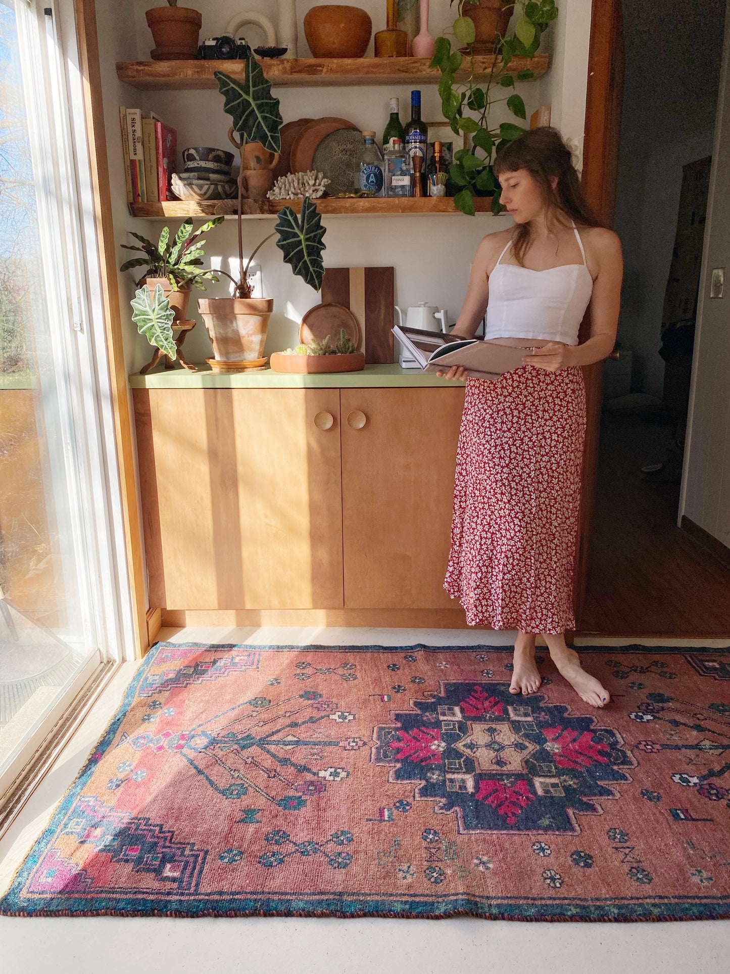 Dari Vintage Persian Rug