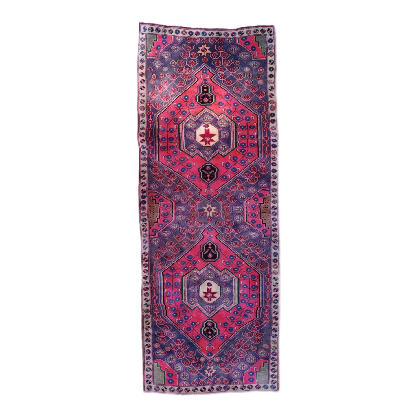 Conidae Pink Vintage Persian Rug