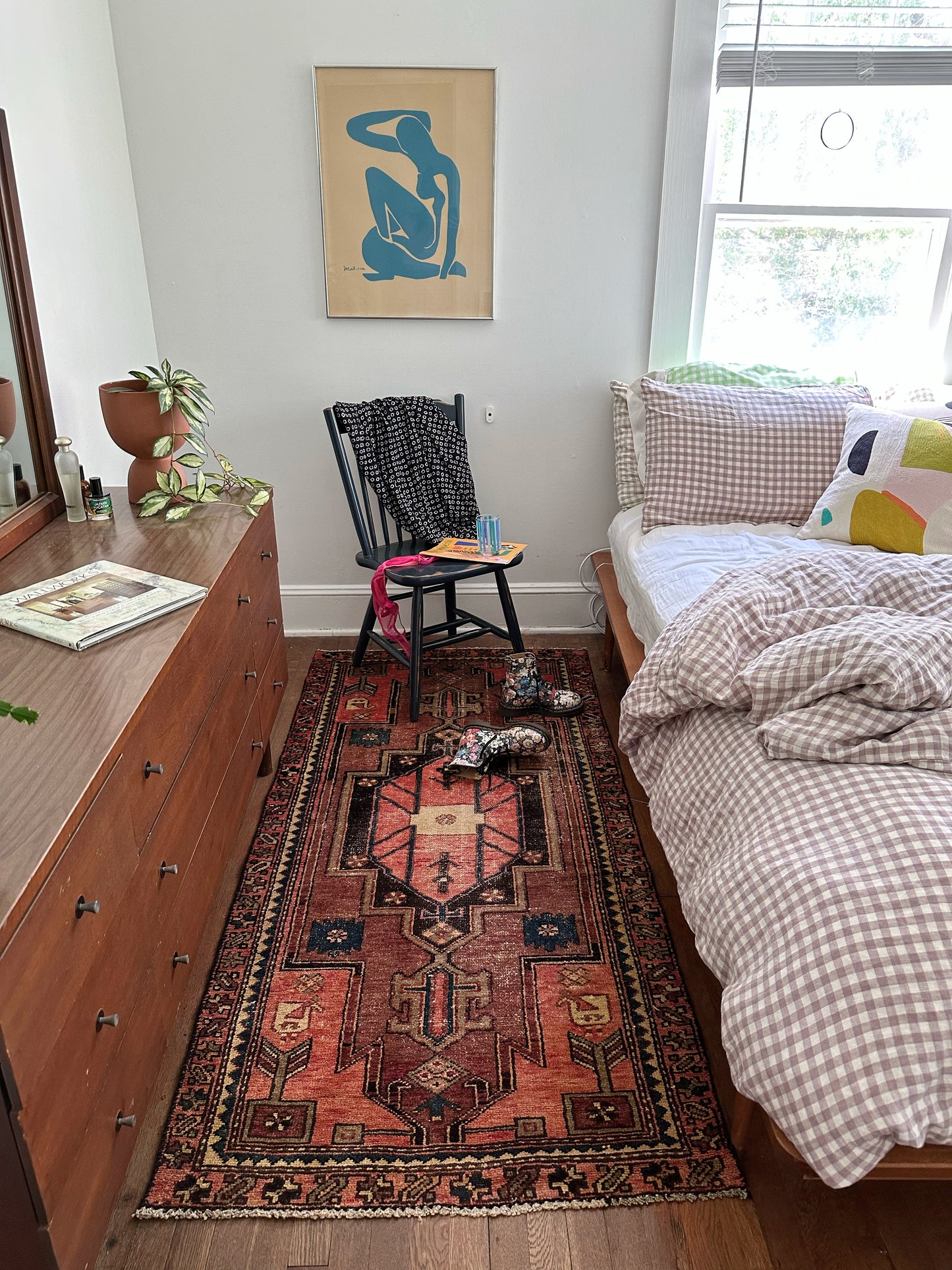 Mimosa Peach Vintage Persian Rug
