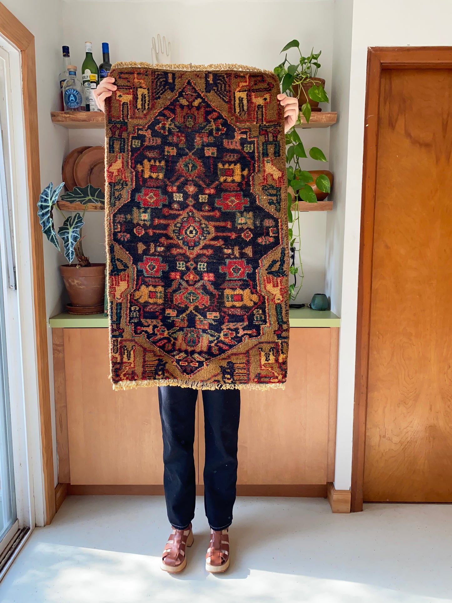 Ellie Vintage Persian Mini Rug