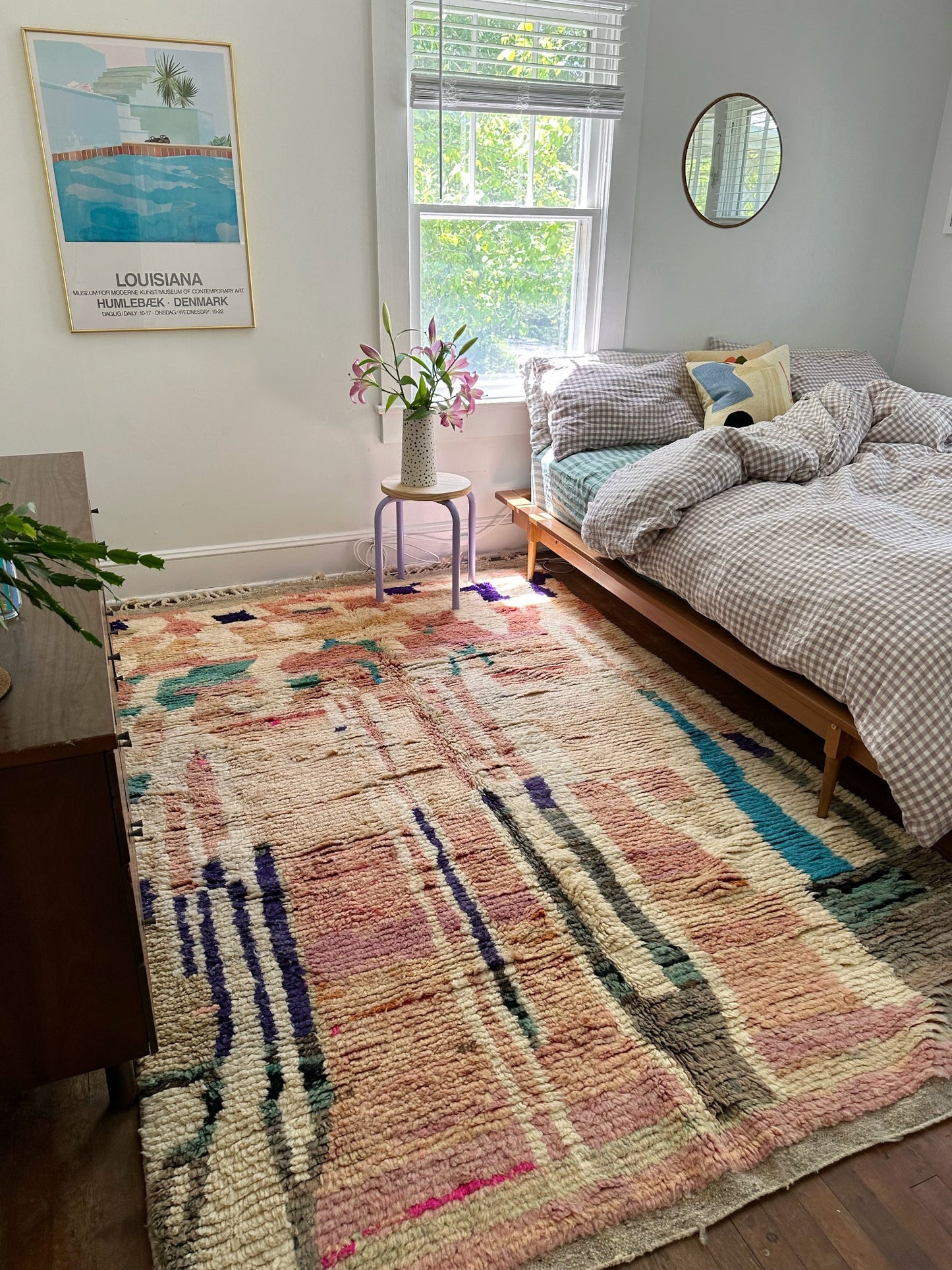 Shop Muted Handwoven Moroccan Rug