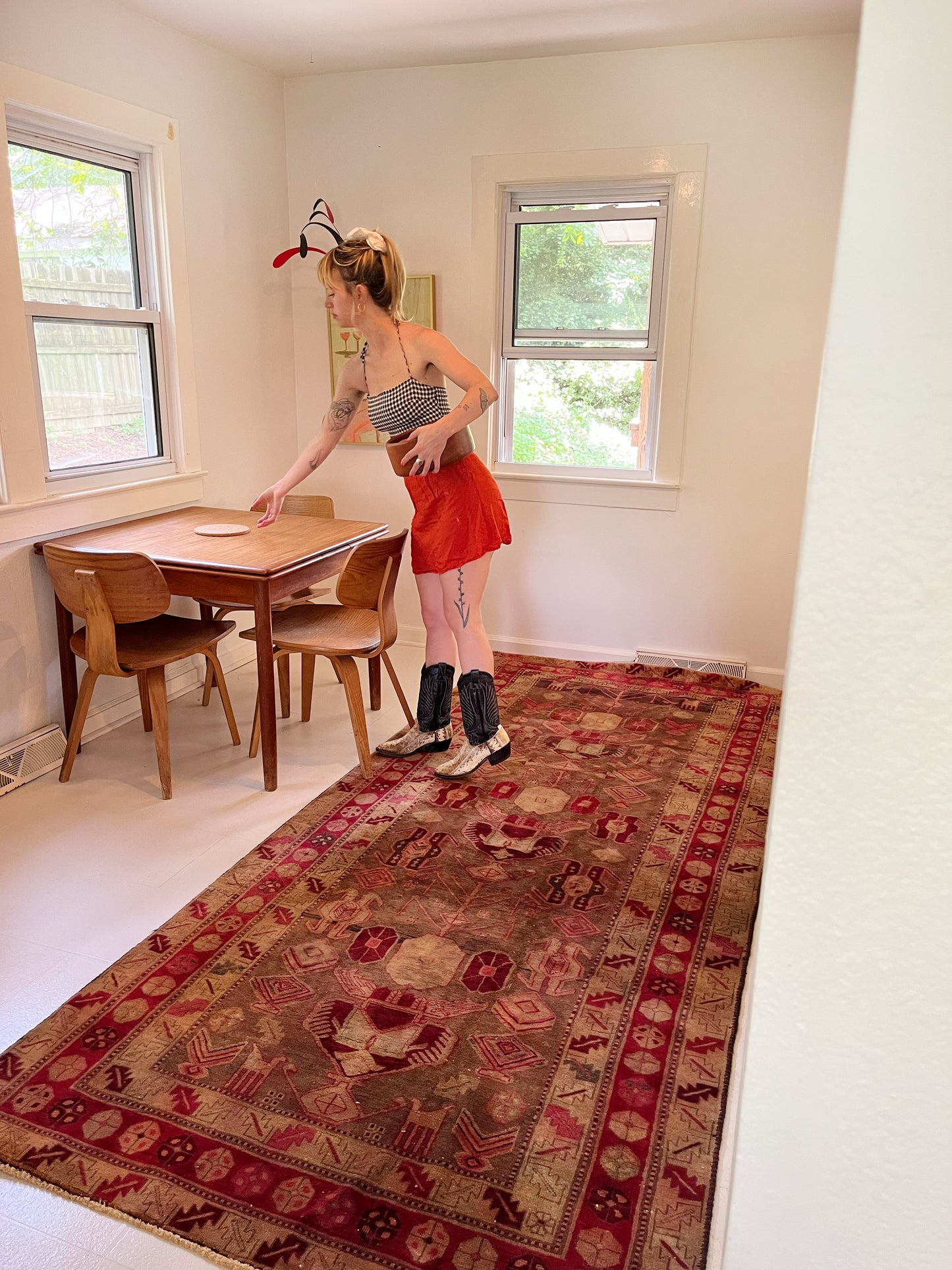 Pesca Vintage Persian Rug
