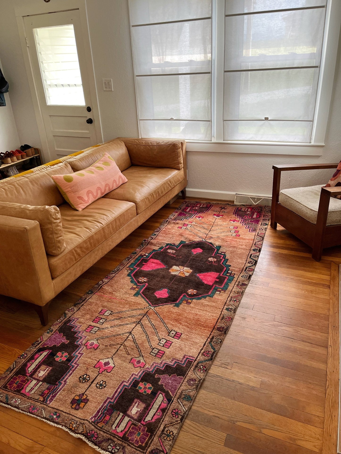 Lenae Persian Runner in a Living Room