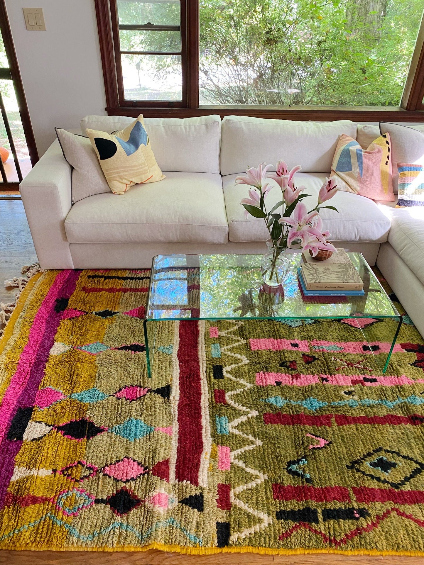 See Lychee Moroccan Rug