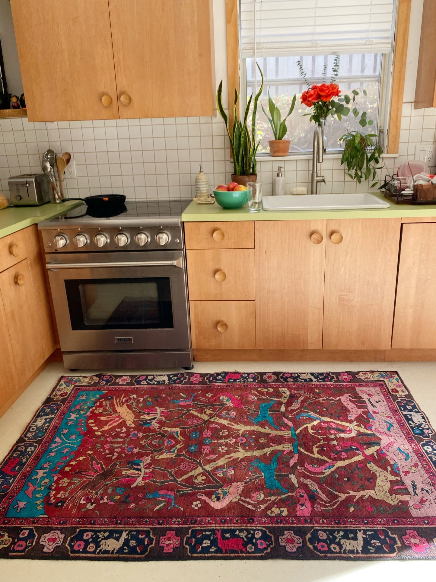 Style Treves Persian Rug in the Kitchen