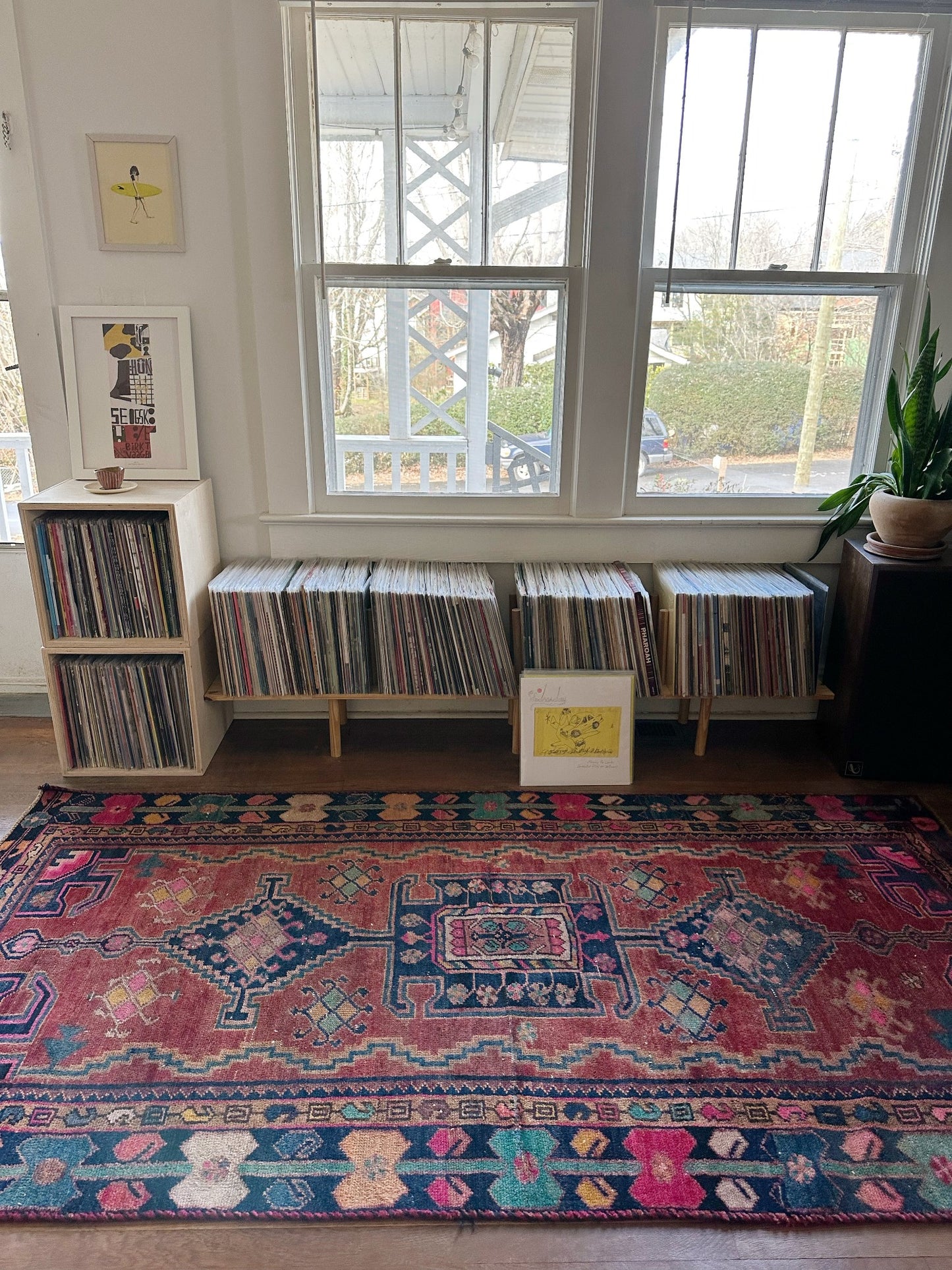 Style Tonia Persian Rug in a Living Room