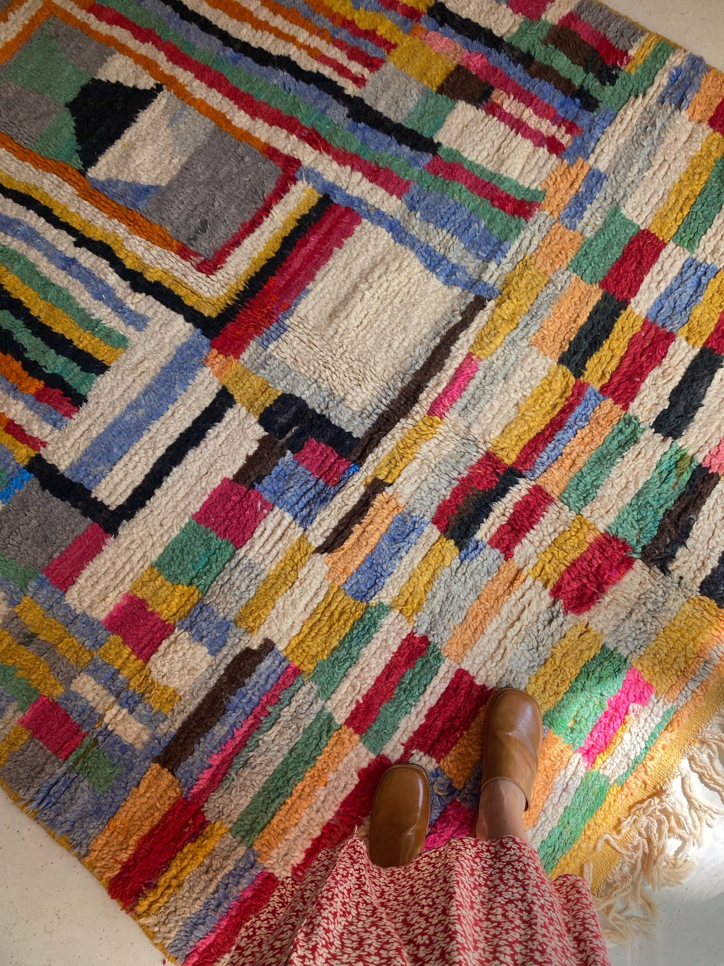 See Multicolor Rug Details