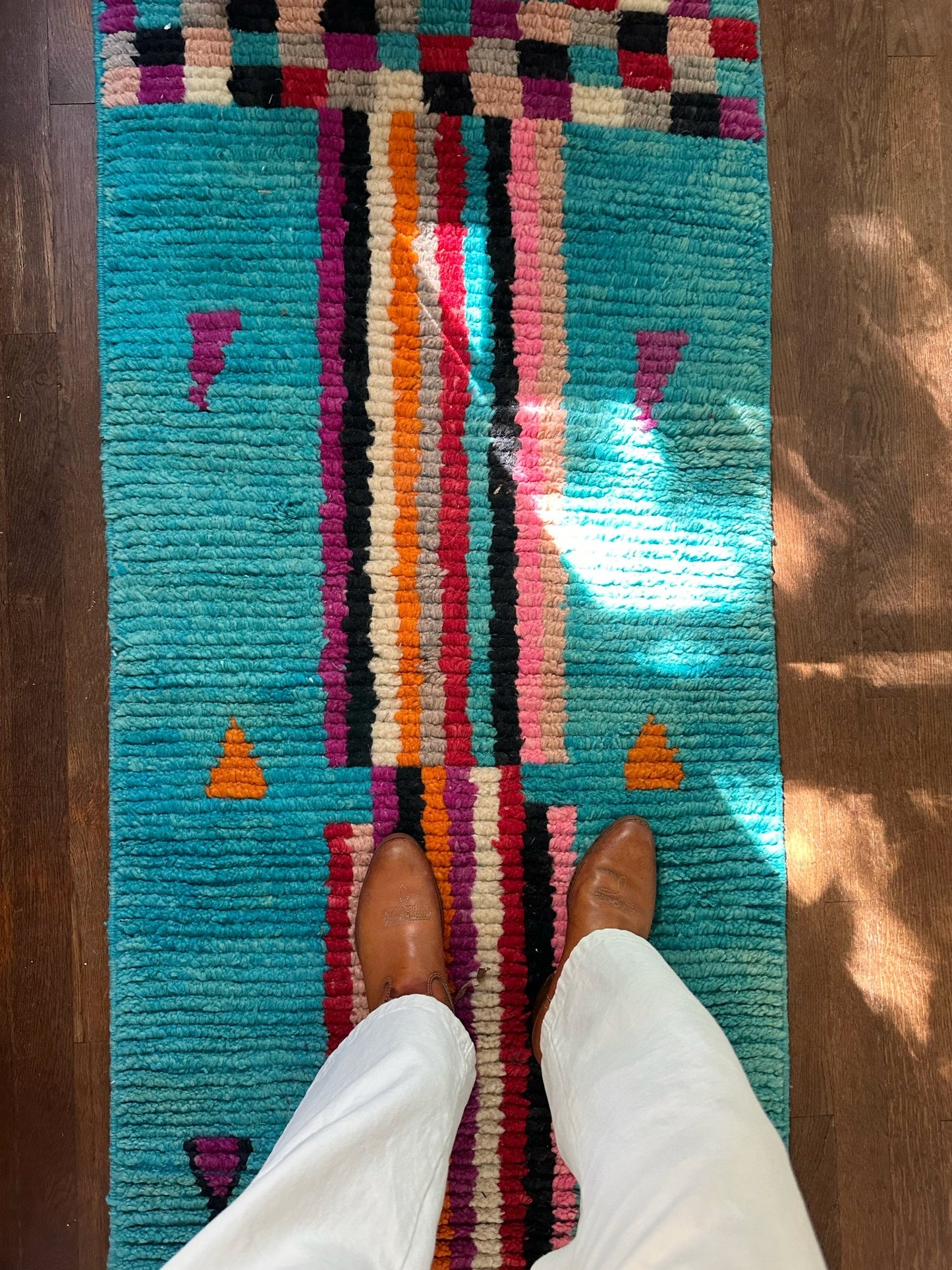 A shot from above of Julep Moroccan Runner.