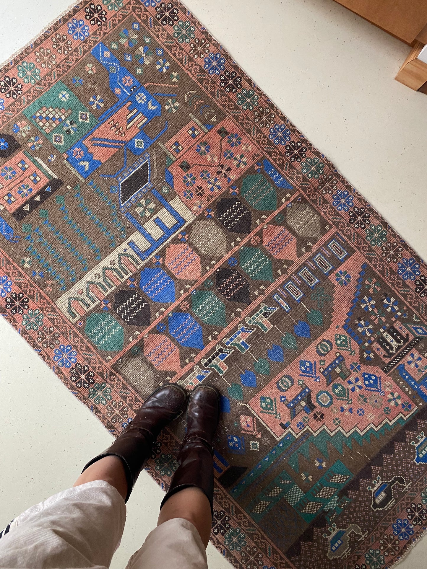 Durres Vintage Persian Rug