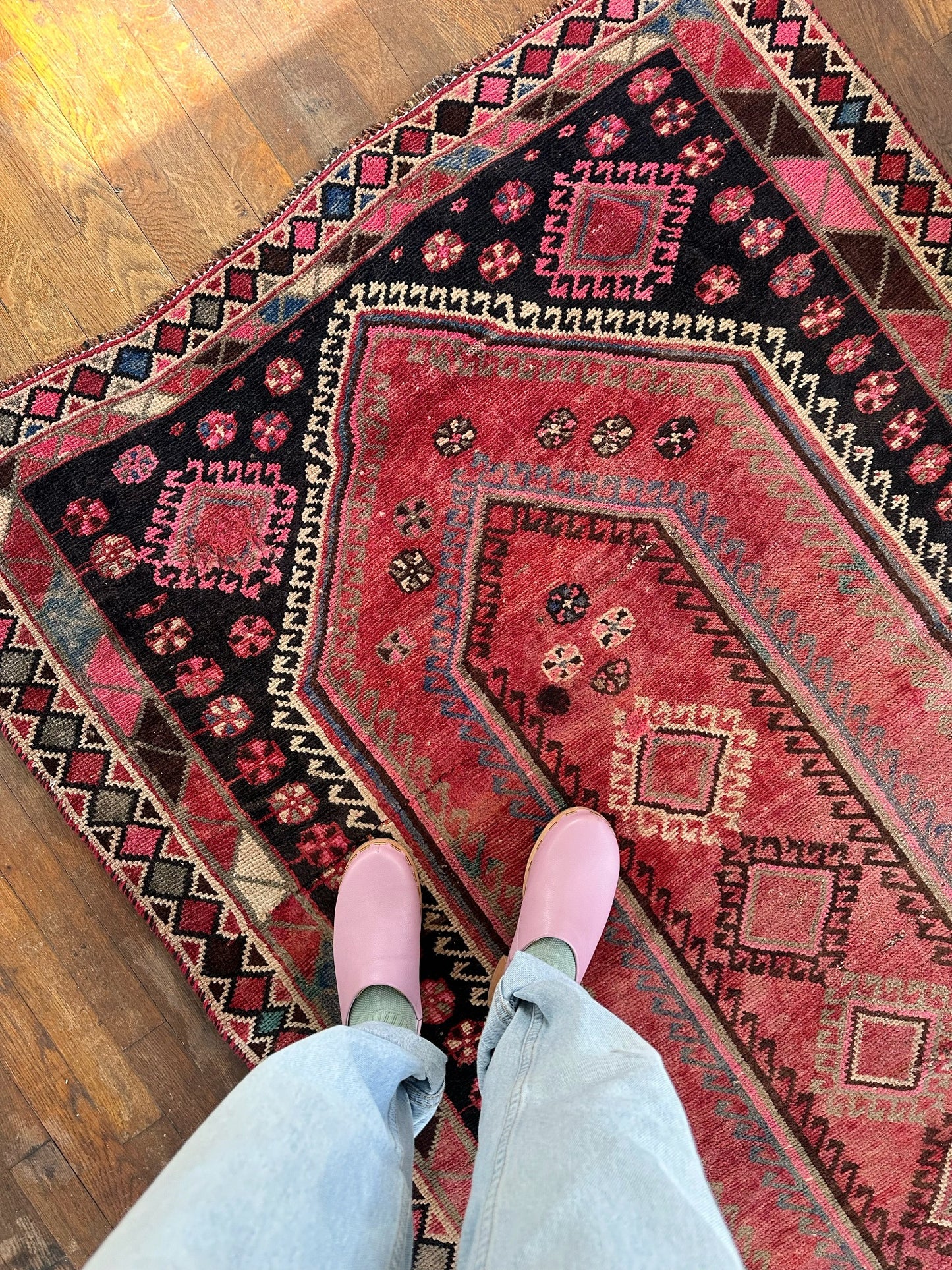 See Details of Phlox Vintage Persian Runner Rug