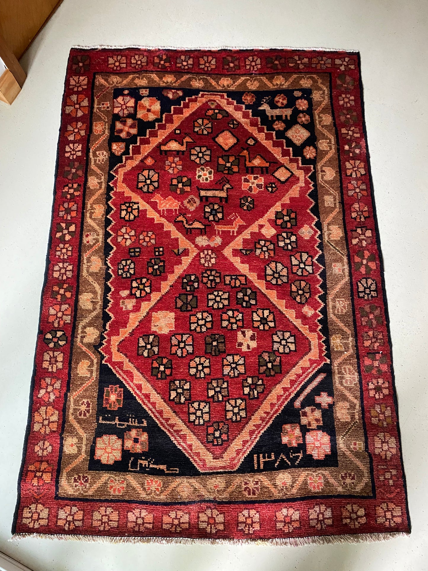 Romen Vintage Turkish Rug