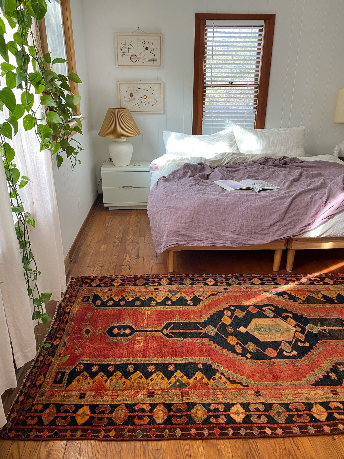 Arden Terracotta Vintage Persian Rug