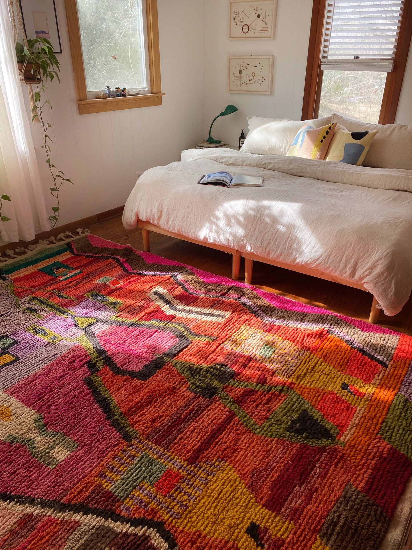 See Tatsuro Handmade Moroccan Rug