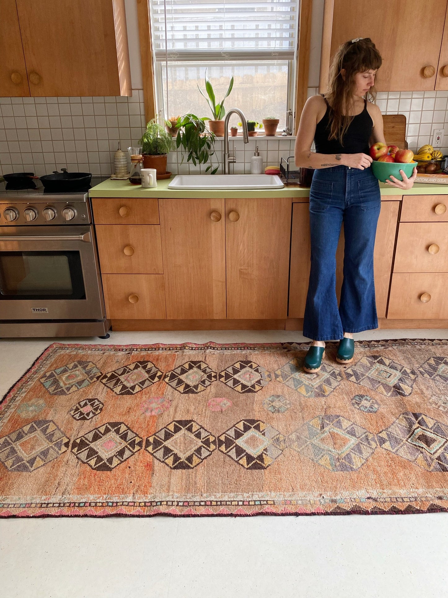 See Vintage Cypress Persian Rug