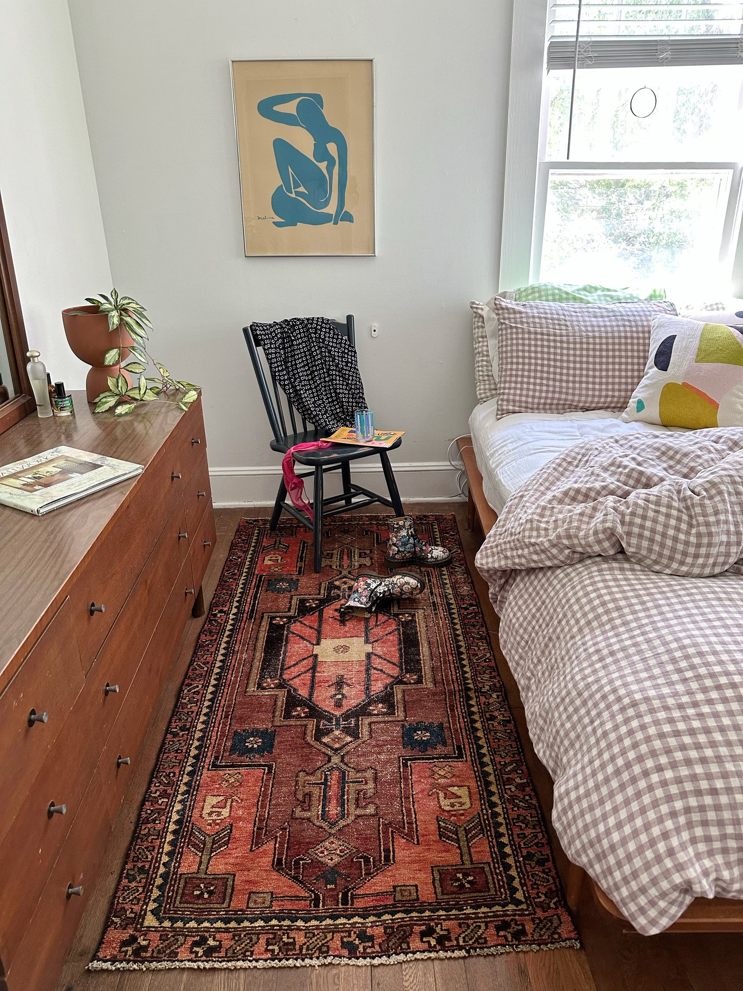 Mimosa Peach Vintage Persian Rug