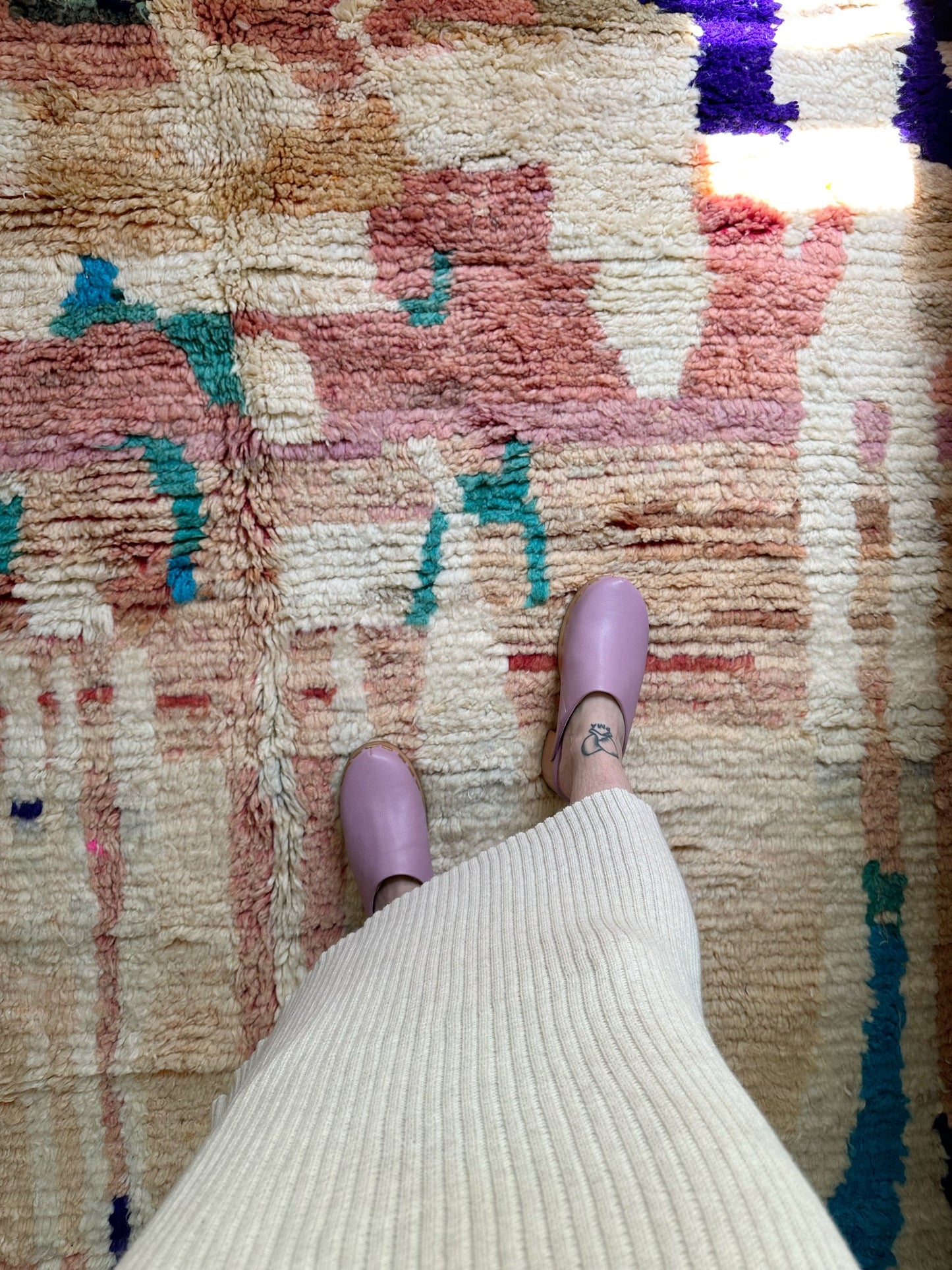 See Details of Pink Moroccan Rug