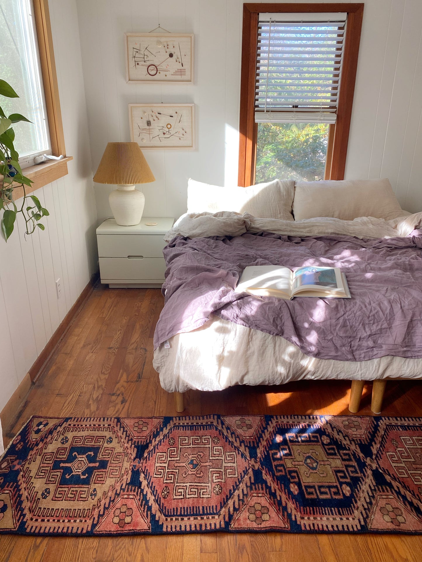 Ciara Pink Vintage Persian Runner