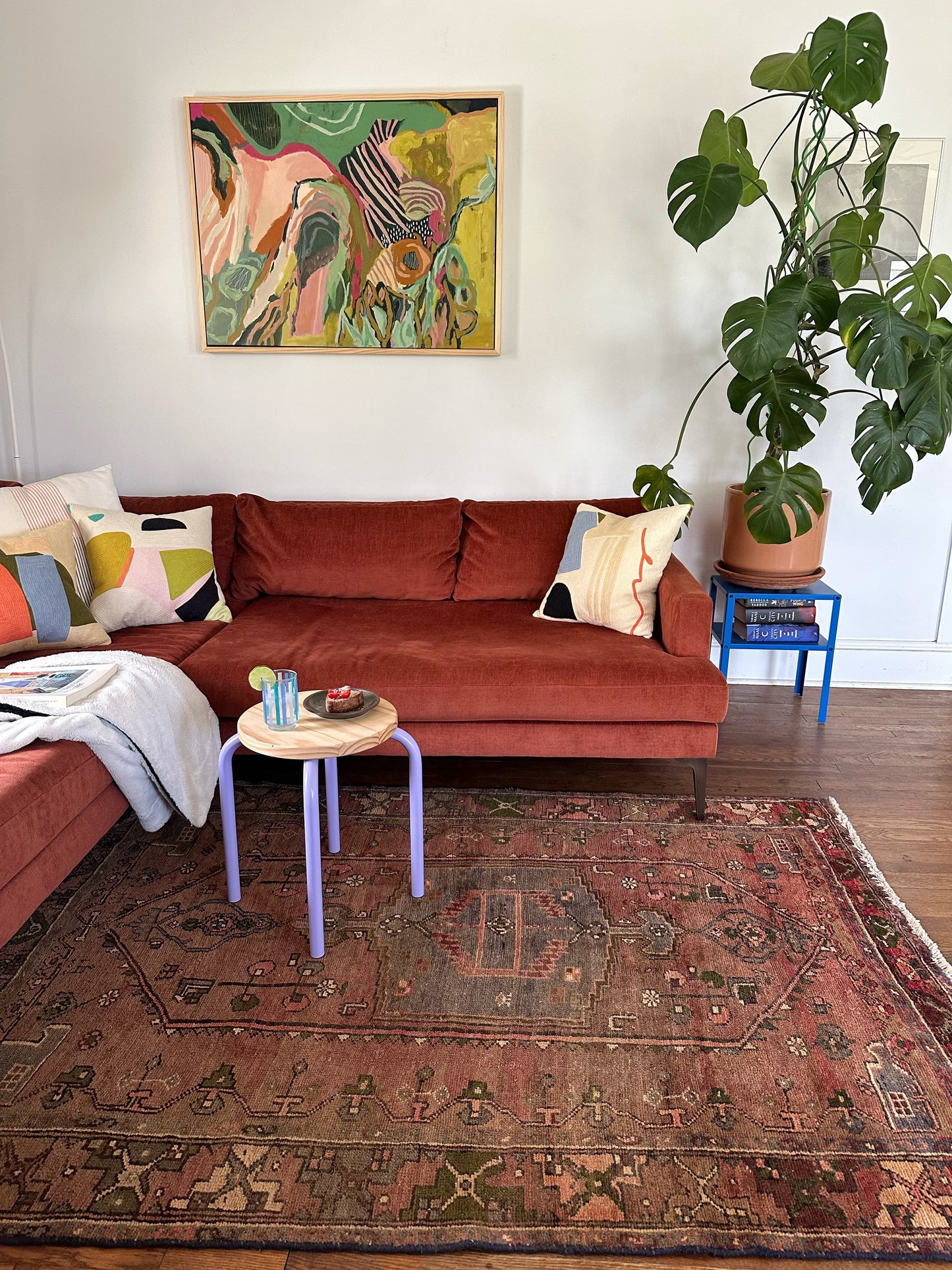 Jade Vintage Persian Rug