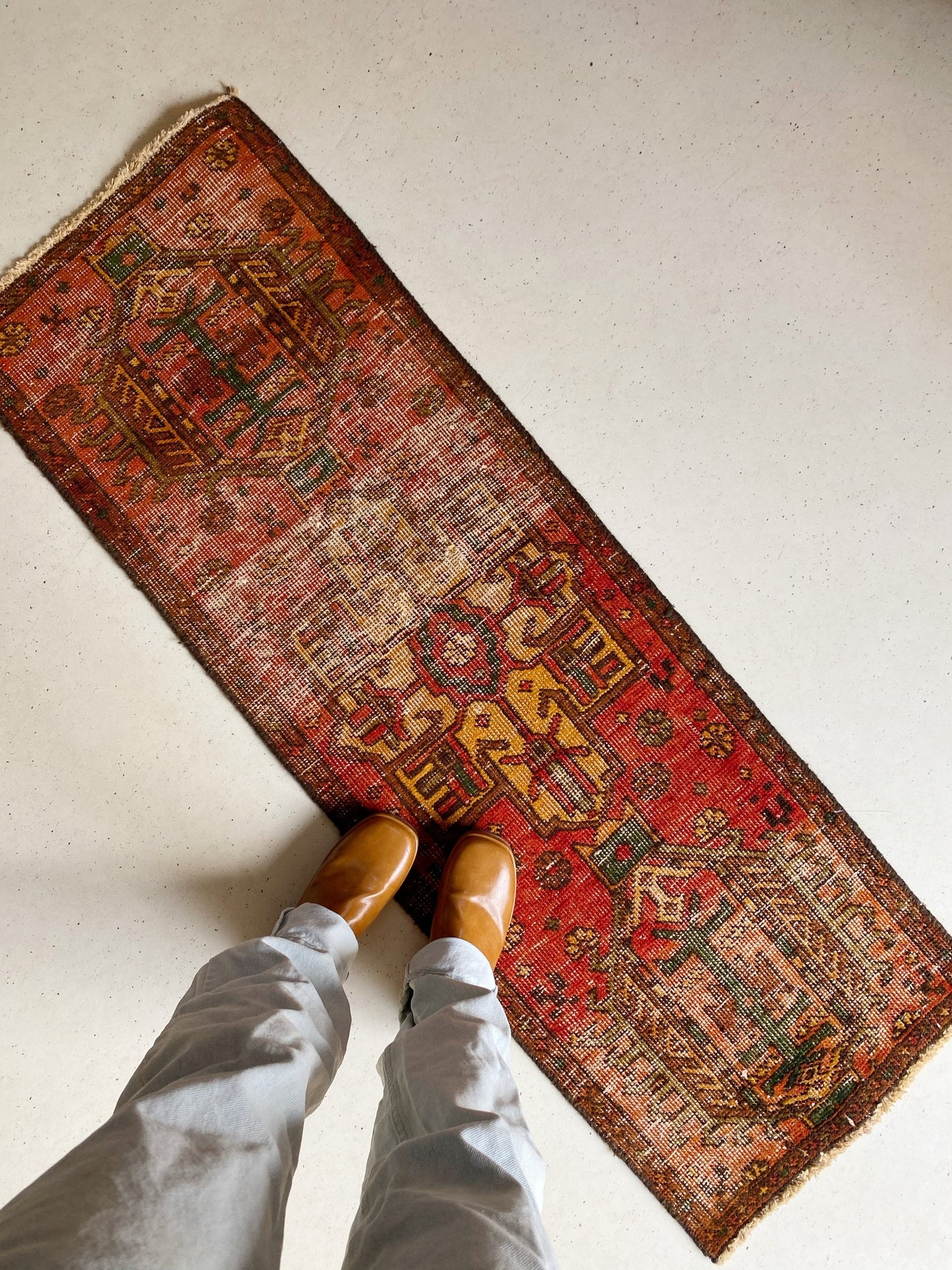See Serissa Persian Runner from Overhead