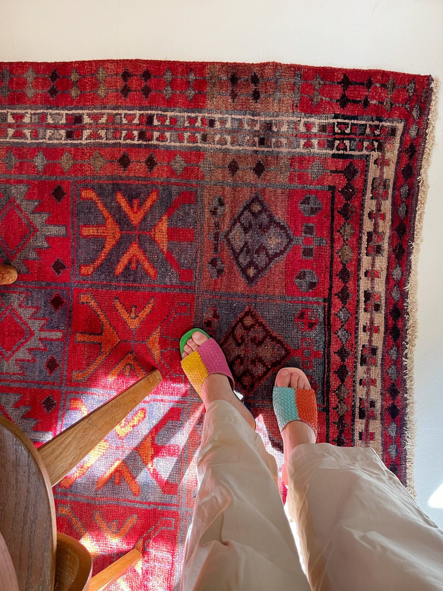 See Details of Vintage Persian Area Rug
