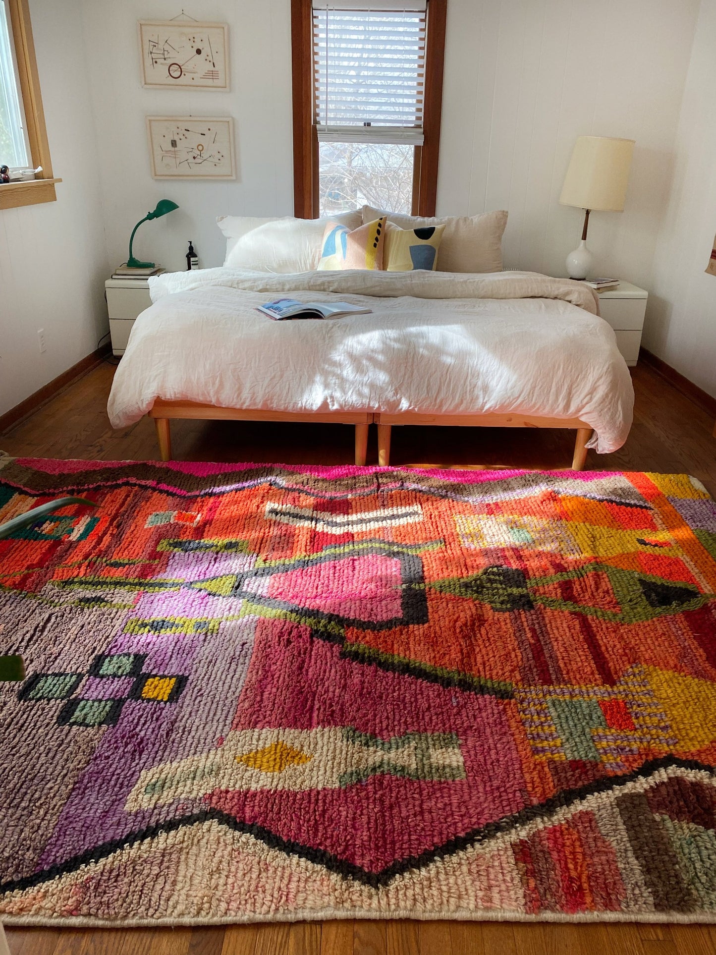 See Tatsuro Handmade Moroccan Rug