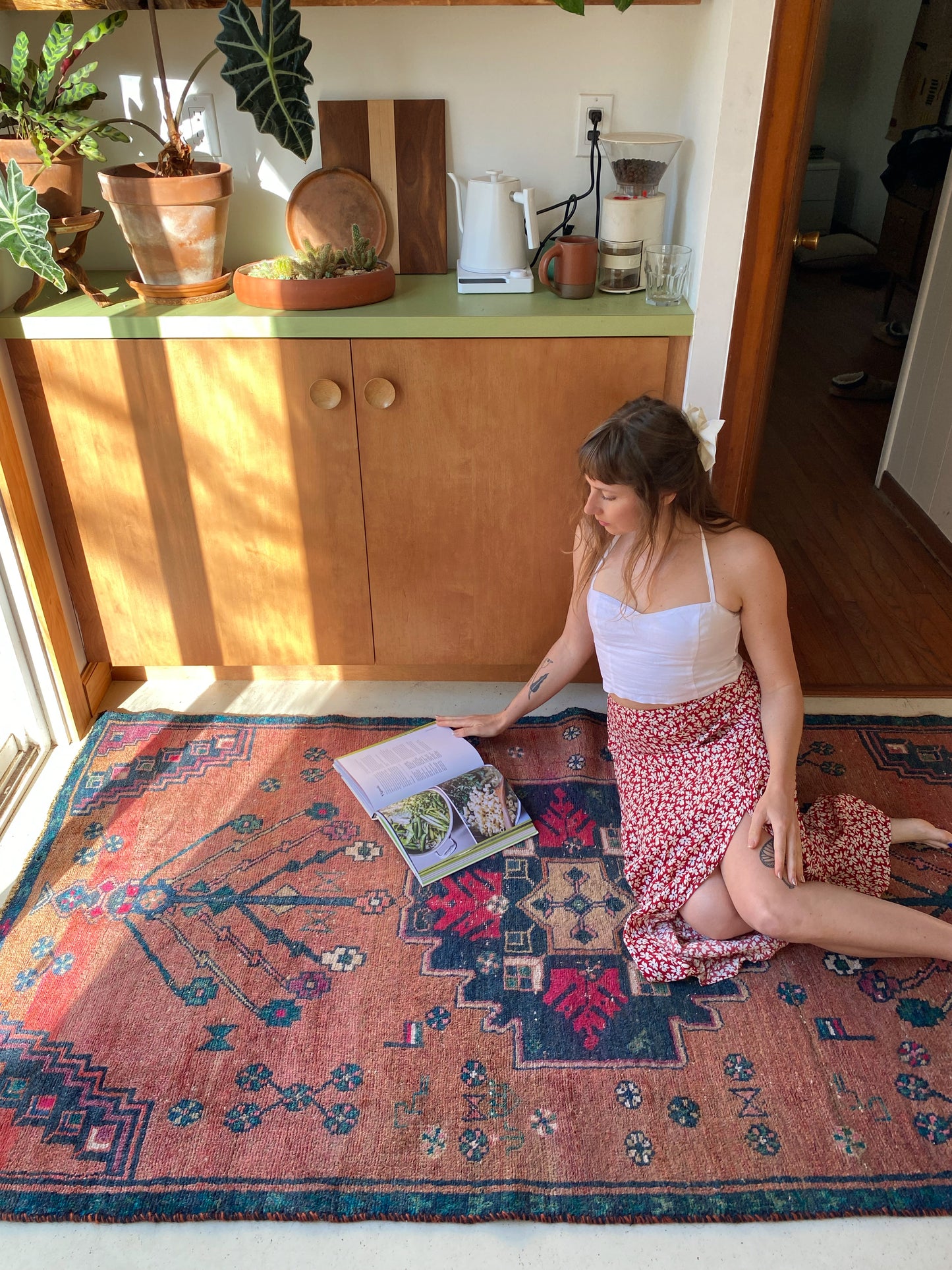 Dari Vintage Persian Rug