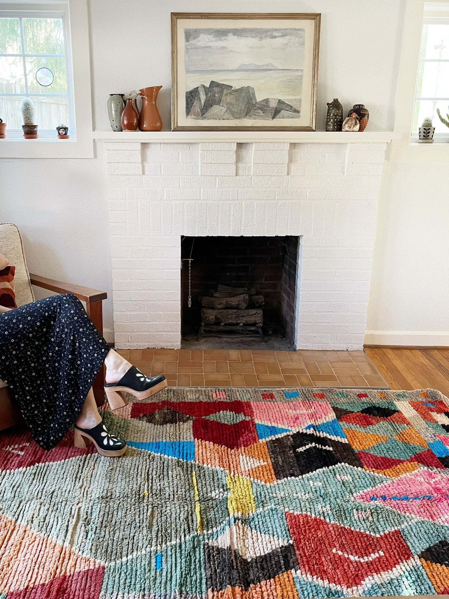 Shop Reute Moroccan Rug | Lost Hunt Vintage
