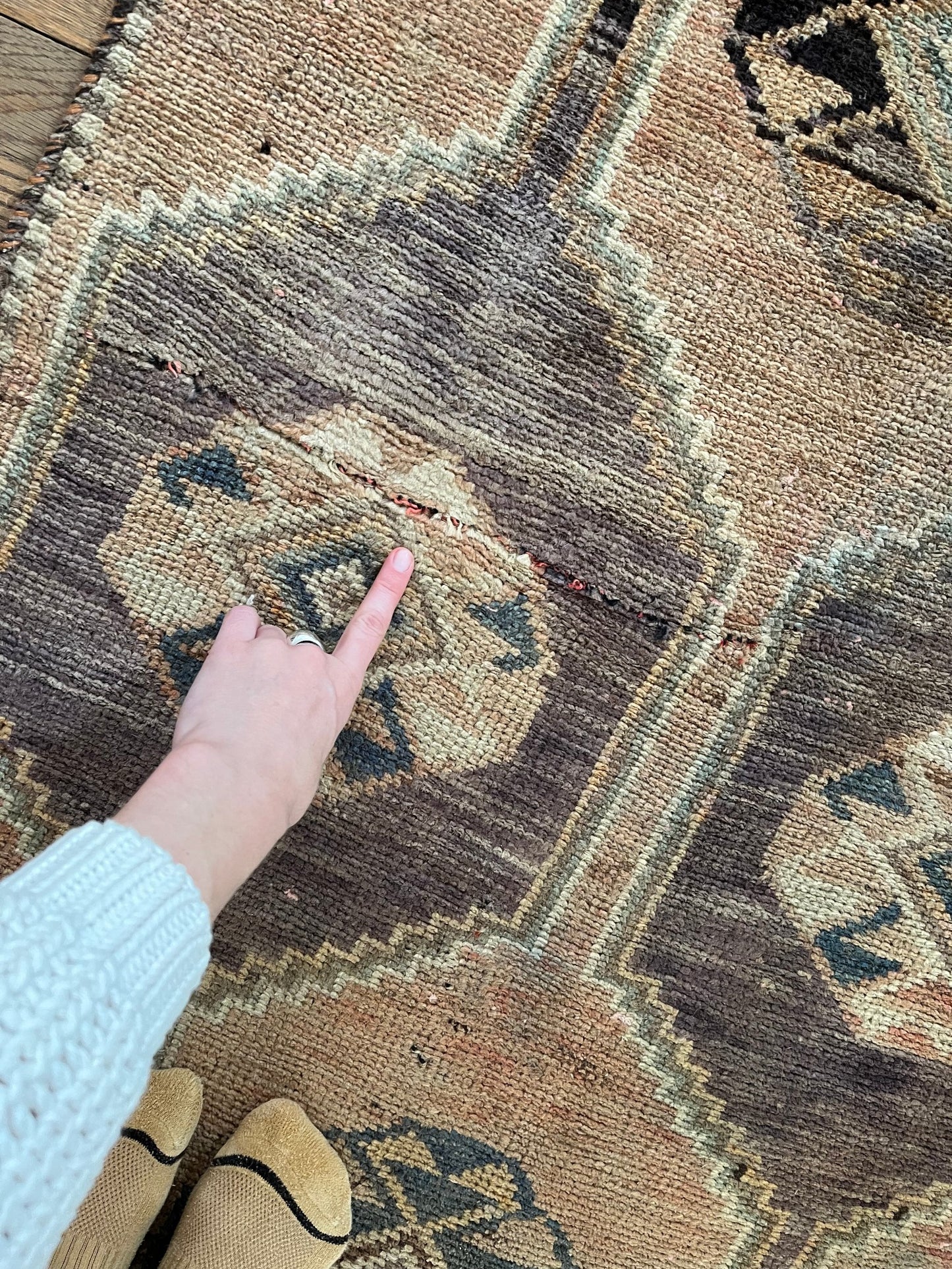 See Mend in Tegia Persian Runner