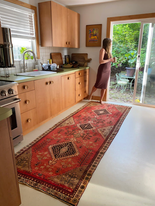 Amaranth Vintage Persian Rug