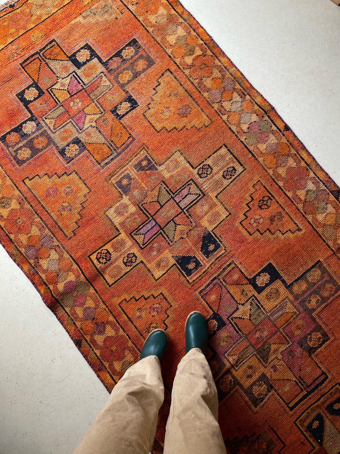 See Details of Canary Vintage Persian Rug vintage