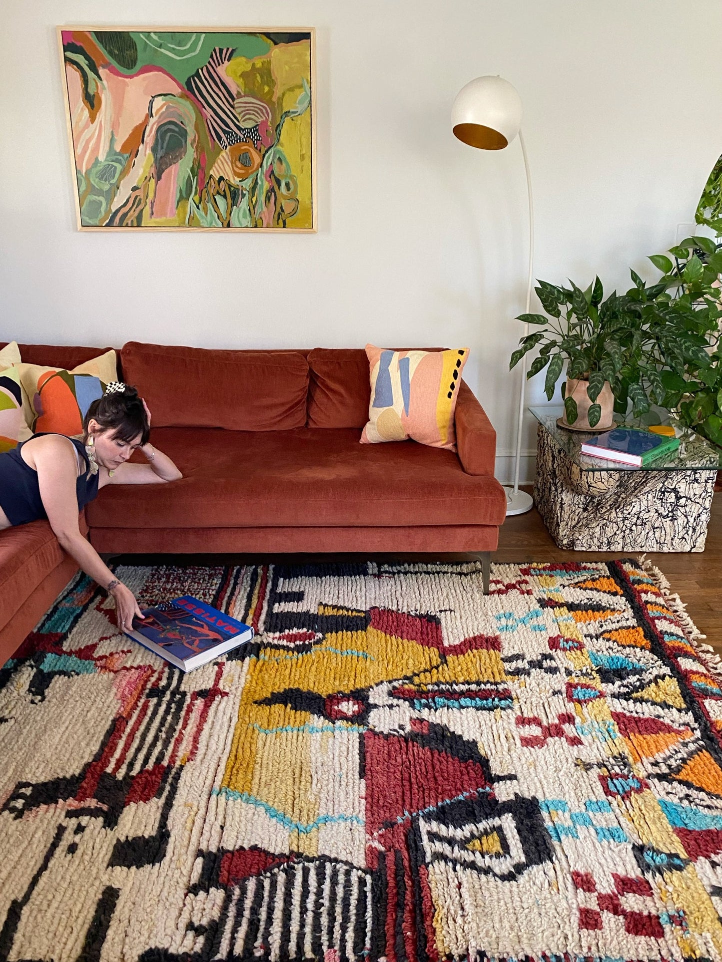 Style Wayra with a Sectional Couch