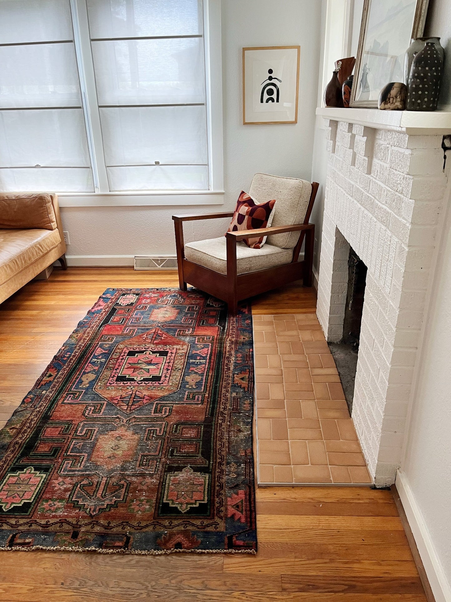 Shop Indigo Persian Rug | Lost Hunt Vintage