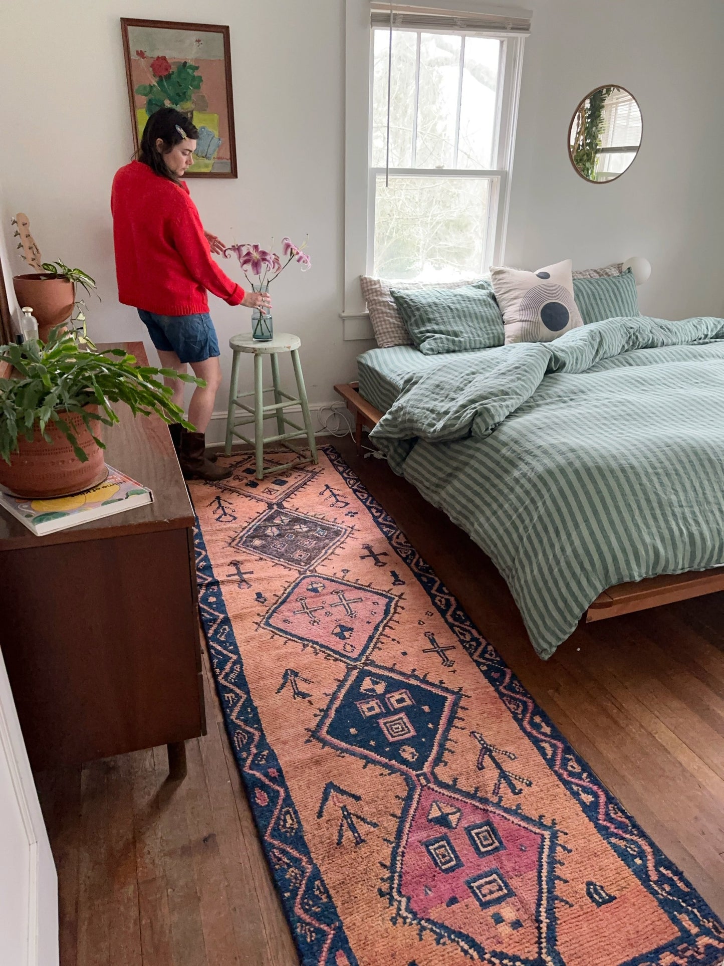 Multi color rug Persian