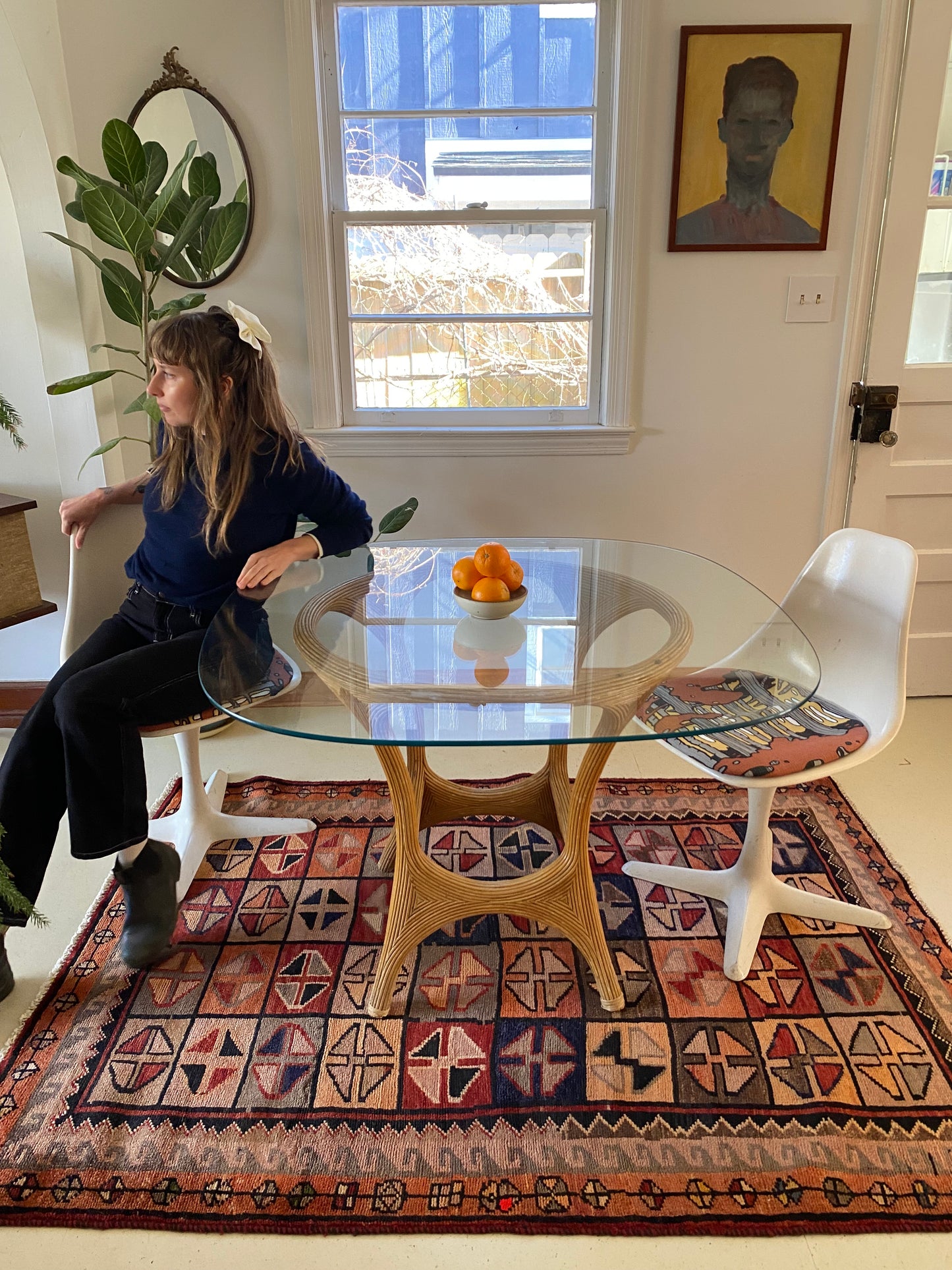 Hisar Vintage Persian Rug