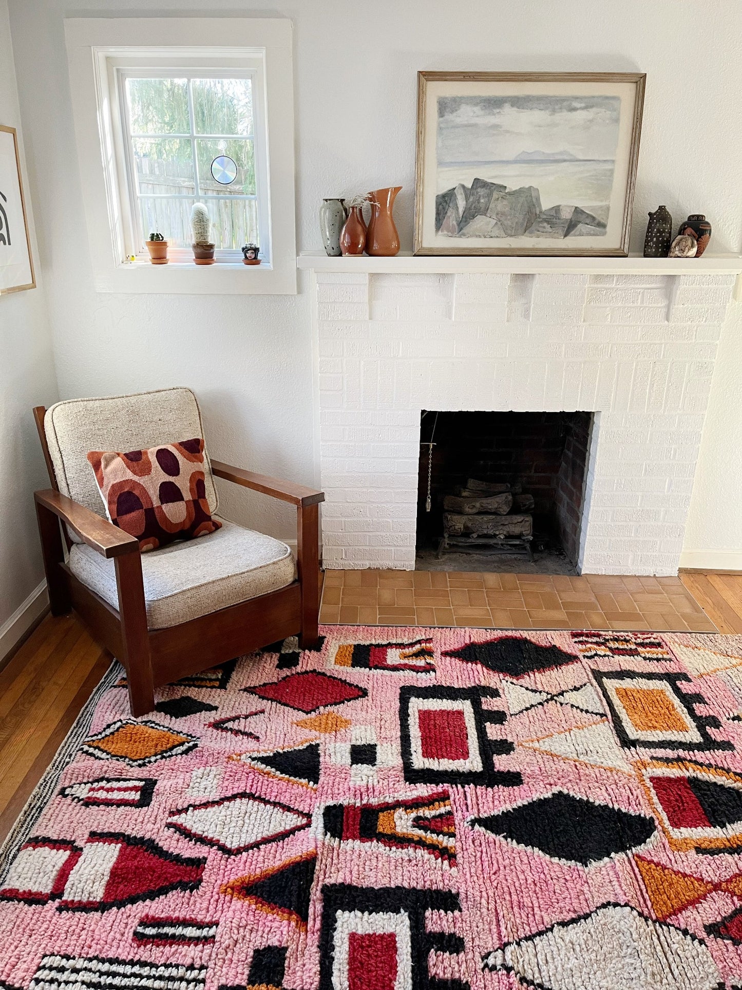 Create a Cozy Corner with Lonne Moroccan Rug