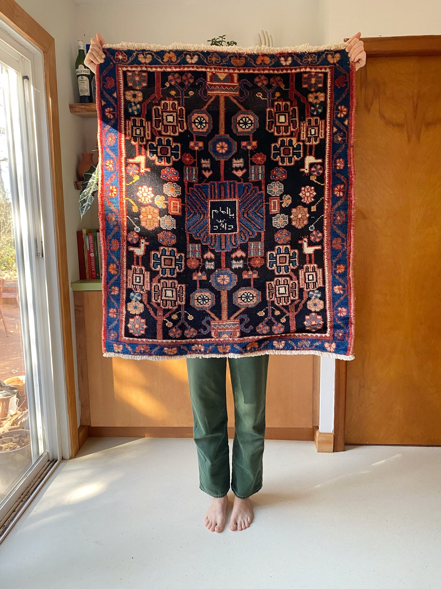 Ellsworth Floral Vintage Persian Rug