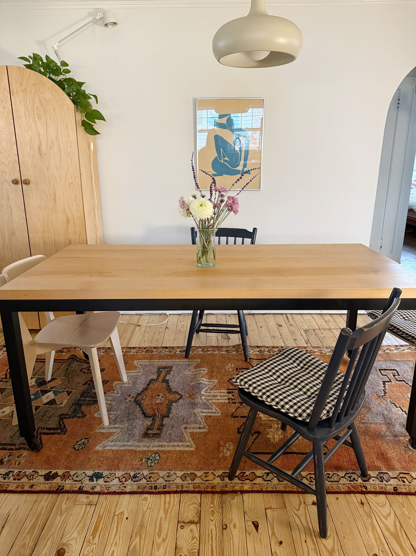 Milagro Blue Vintage Persian Runner Rug