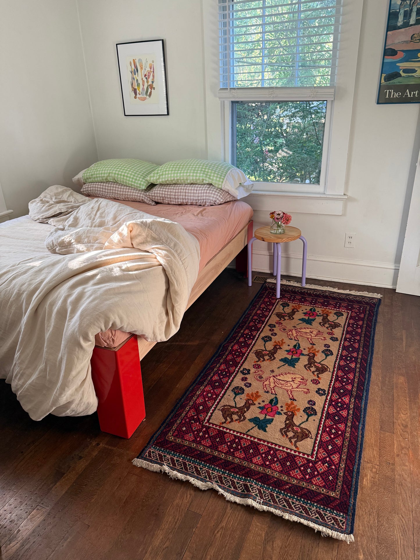 Diehl Vintage Pictorial Persian Rug