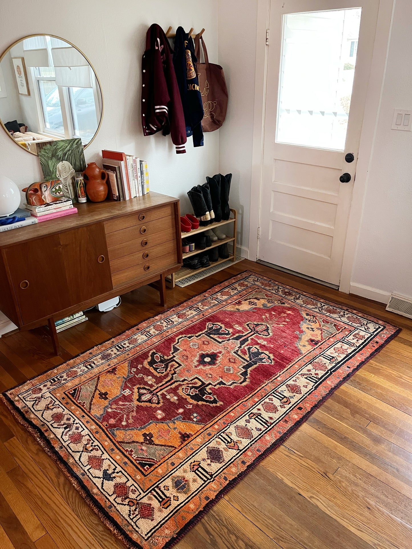 Pomegranate Vintage Persian Rug