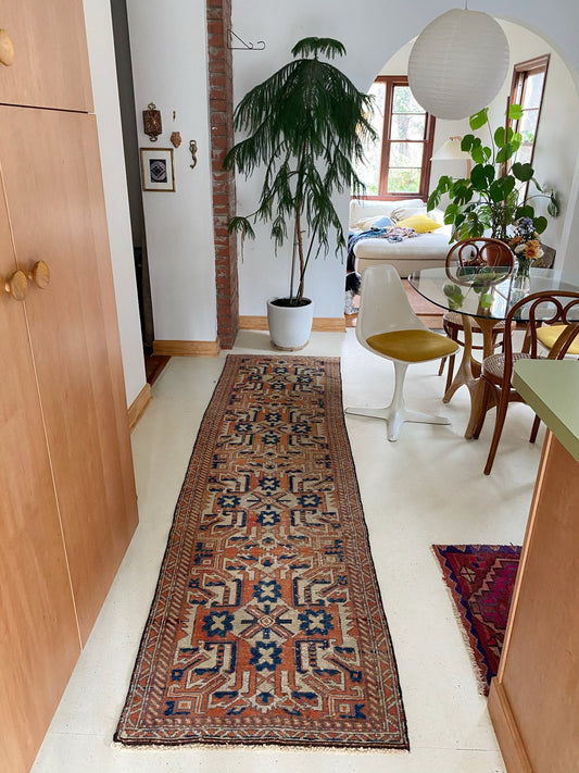 Style a Vintage Runner Rug in a Kitchen Space