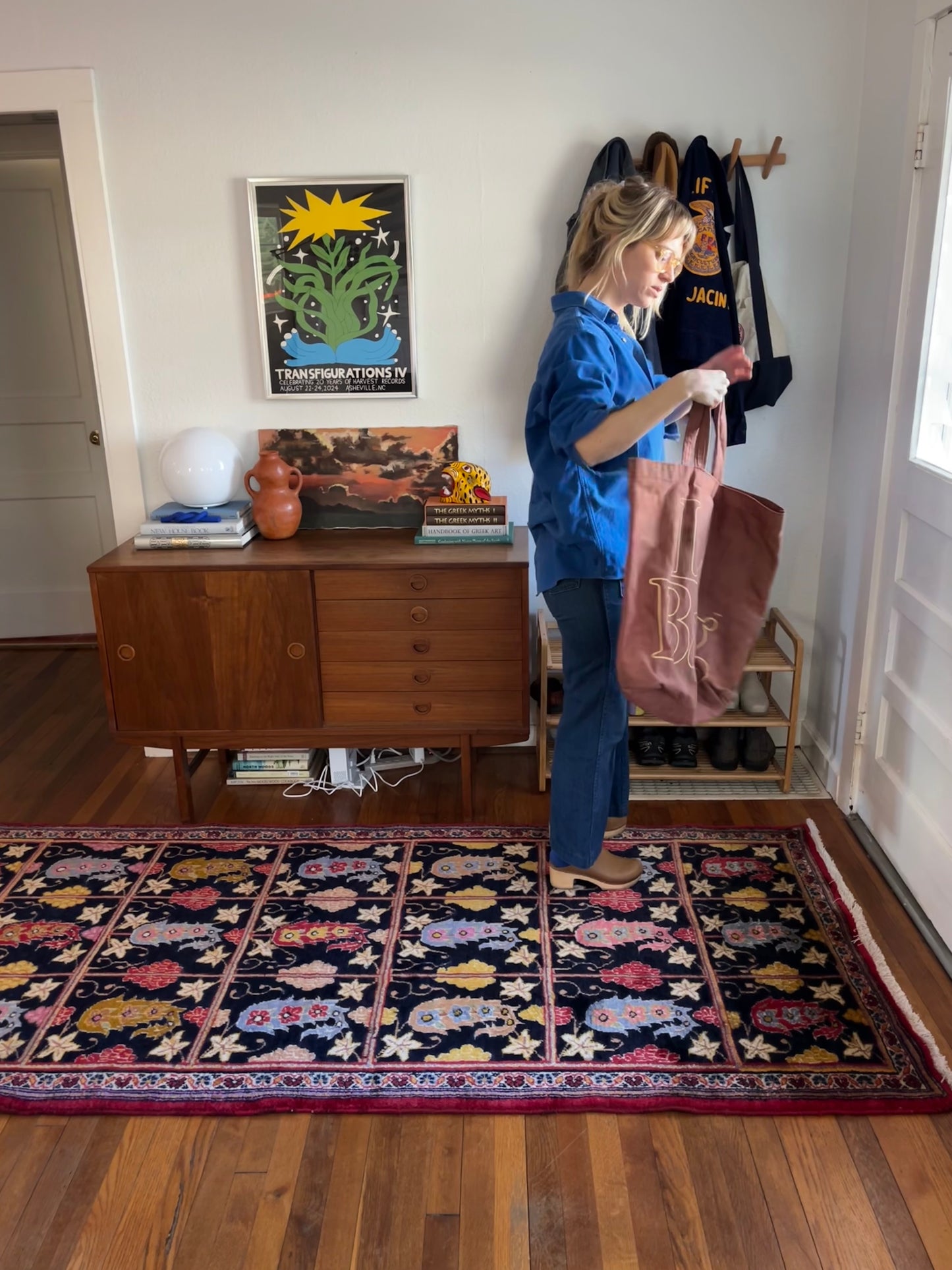 Trazo Vintage Persian Runner