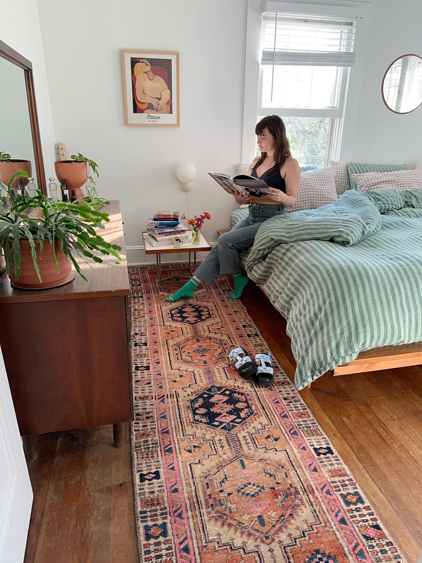 Style a Runner Rug in a Bedroom