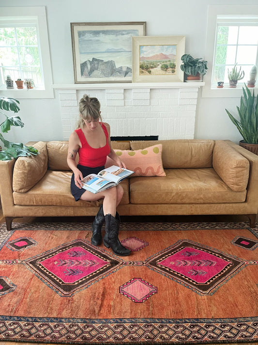 Style a Living Room with Cuore Vintage Rug